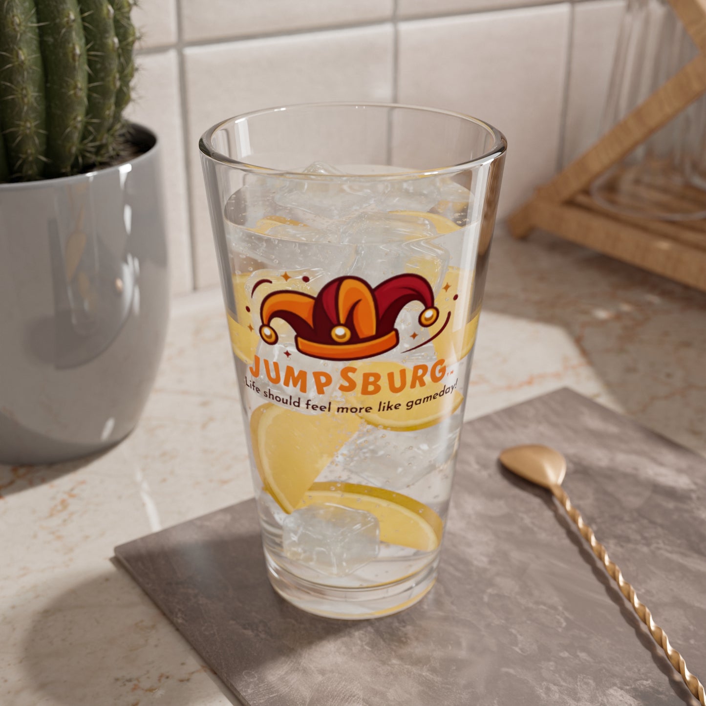 Jumpsburg Original Glass — Find Your Jump Edition