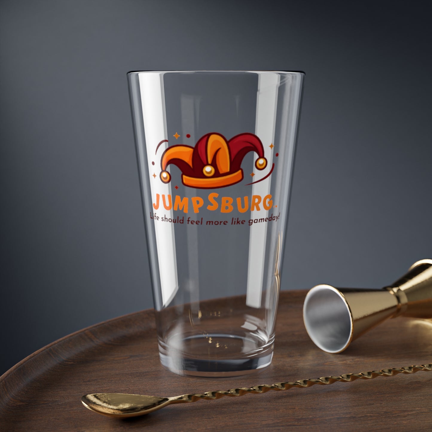 Jumpsburg Original Glass — Find Your Jump Edition